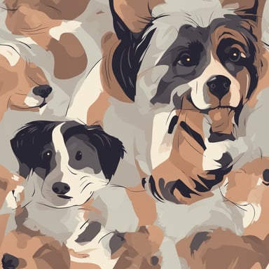 a dog