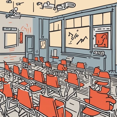 a university classroom