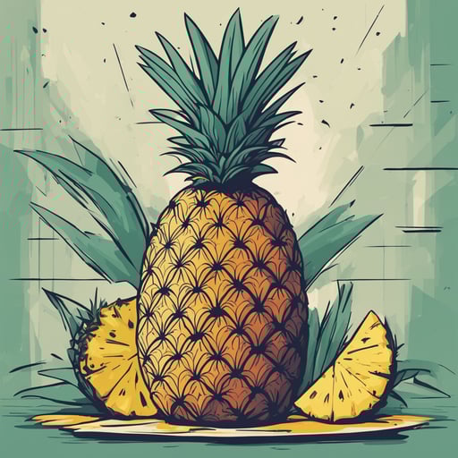 a pineapple