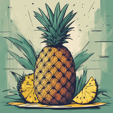 a pineapple