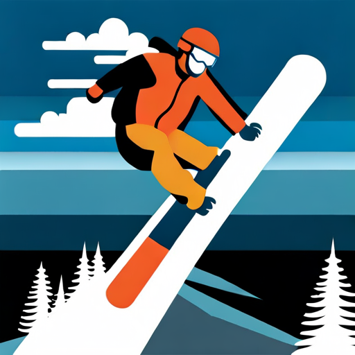 a person snowboarding