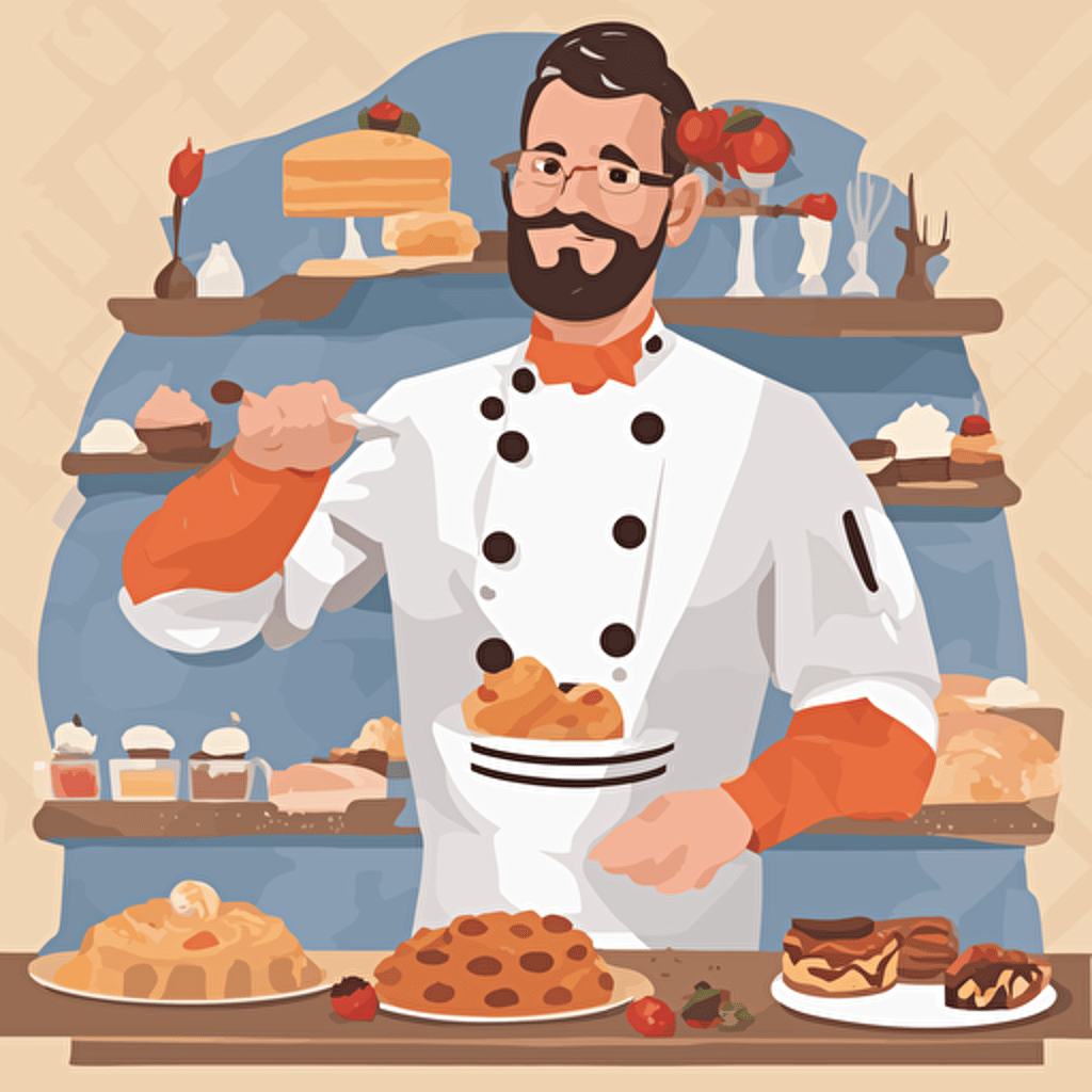 a pastry chef