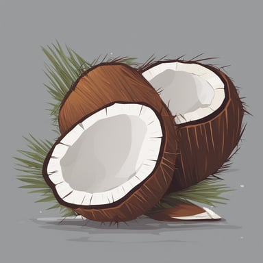 a coconut