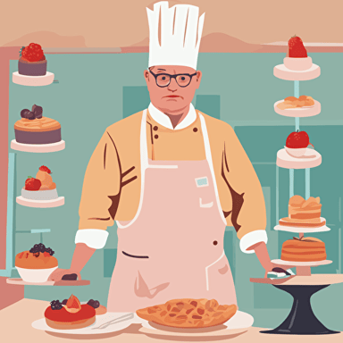 a pastry chef