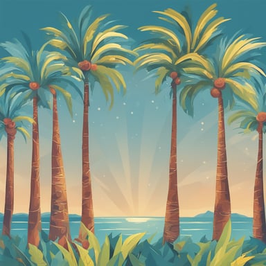 palm trees