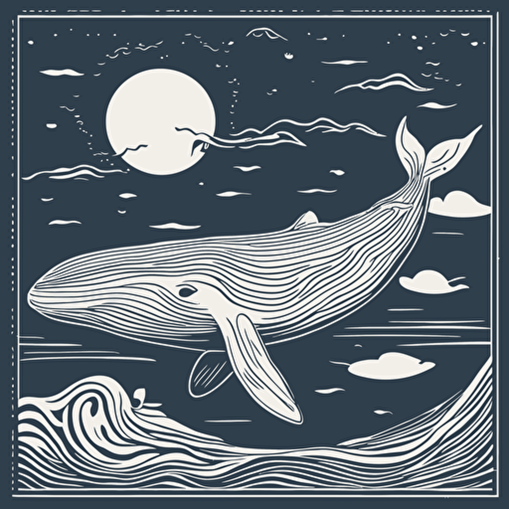 a whale jumping out of the water