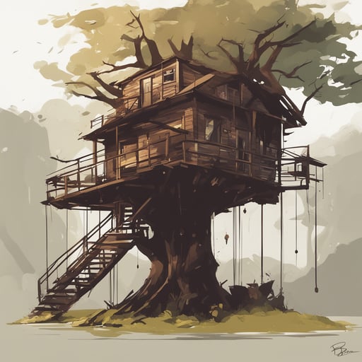 a tree house