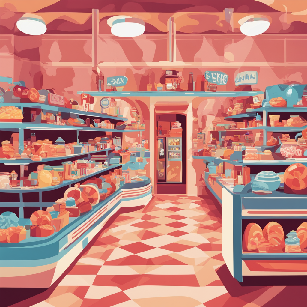 a candy shop