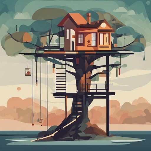 a tree house