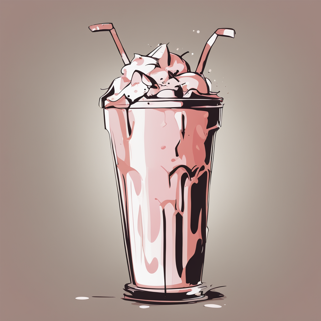 a milkshake