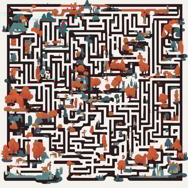a maze