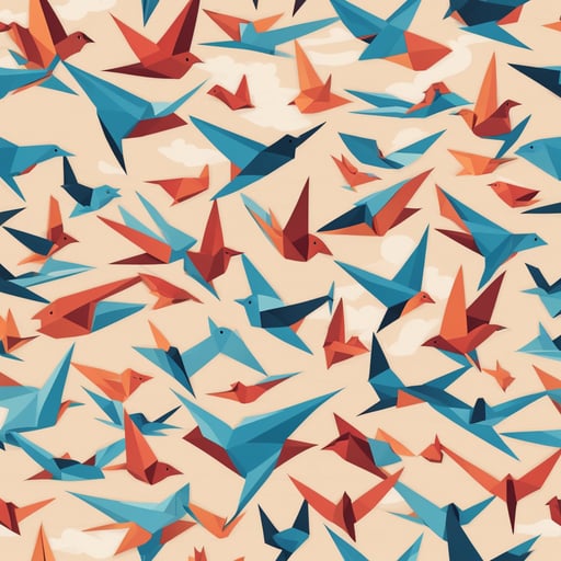 origami birds