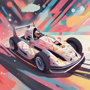 a race car