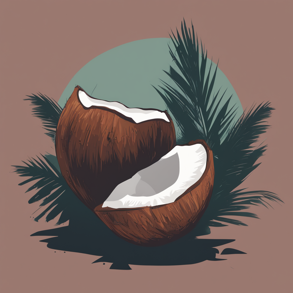 a coconut
