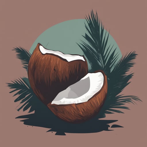 a coconut