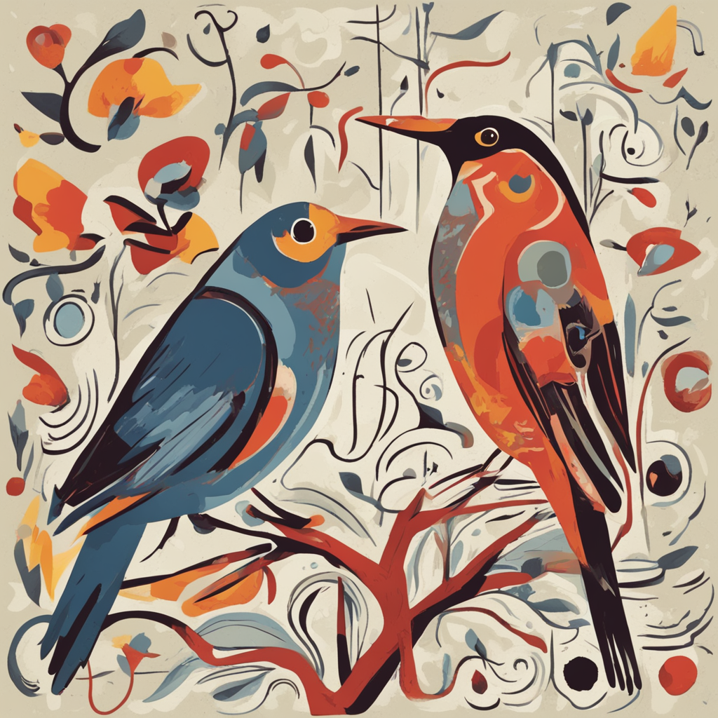 a bird eating a worm