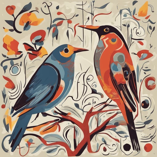 a bird eating a worm