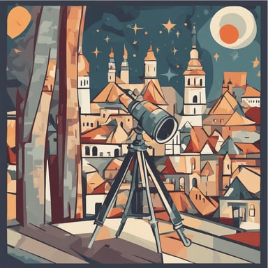 a telescope