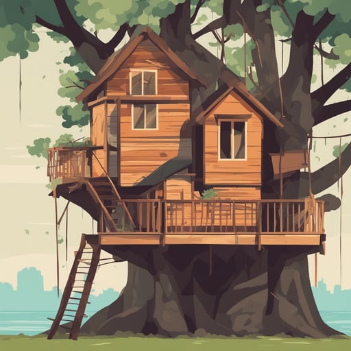 a tree house