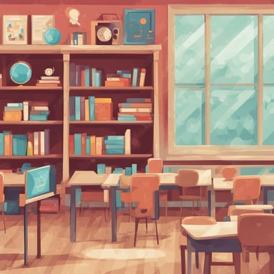 a university classroom