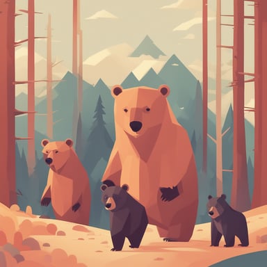 a family of bears