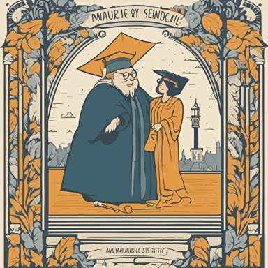 a woman graduating from college