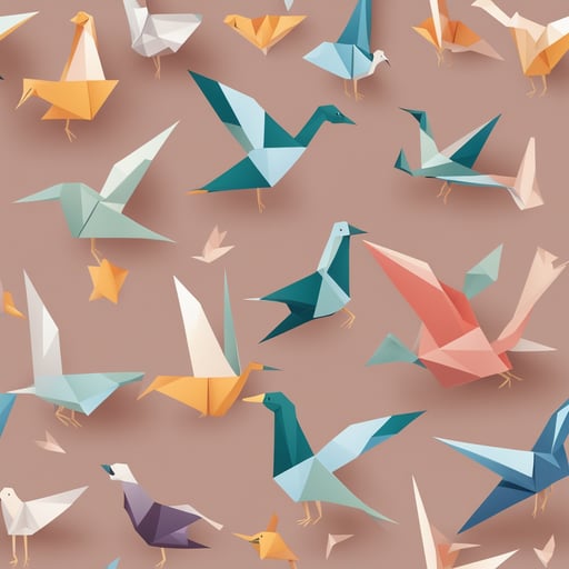 origami birds