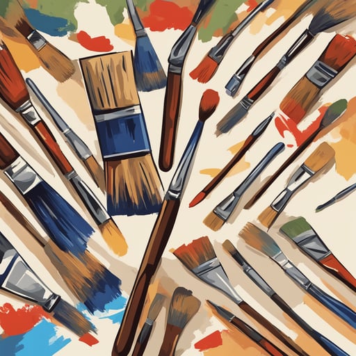 paint brushes