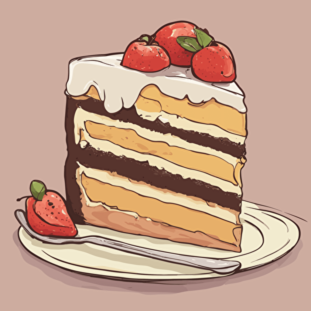 a slice of cake