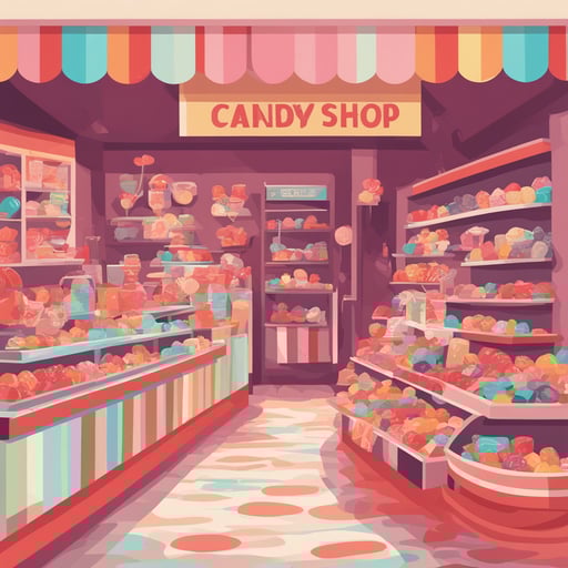 a candy shop