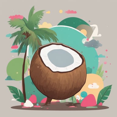 a coconut