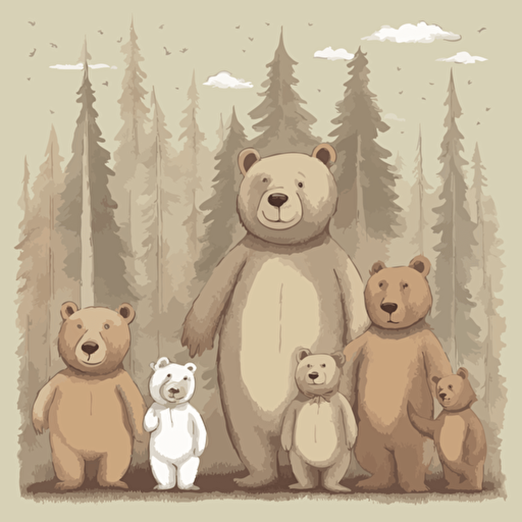 a family of bears