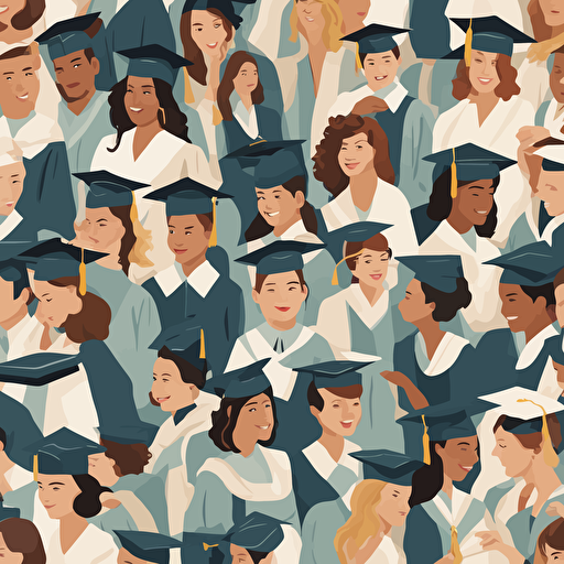 a woman graduating from college