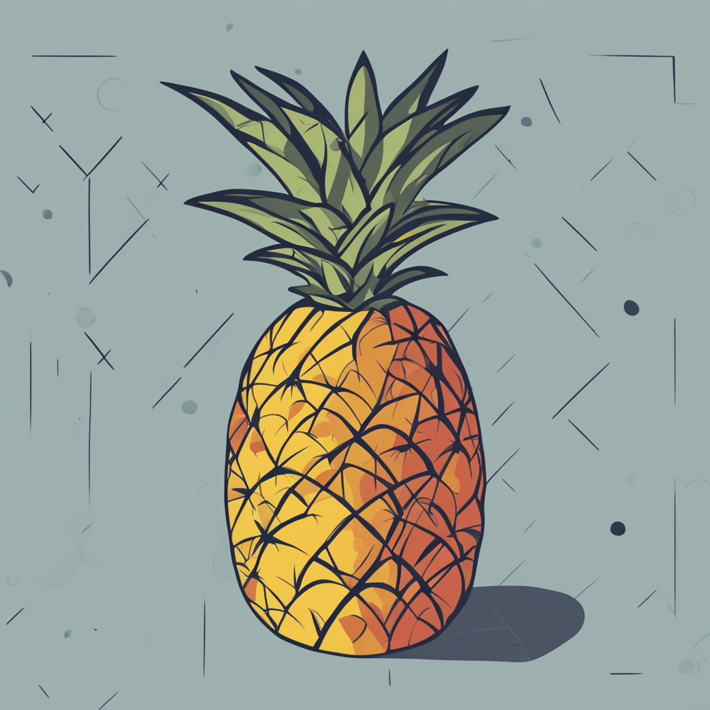 a pineapple