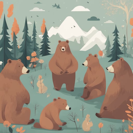 a family of bears