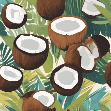 a coconut