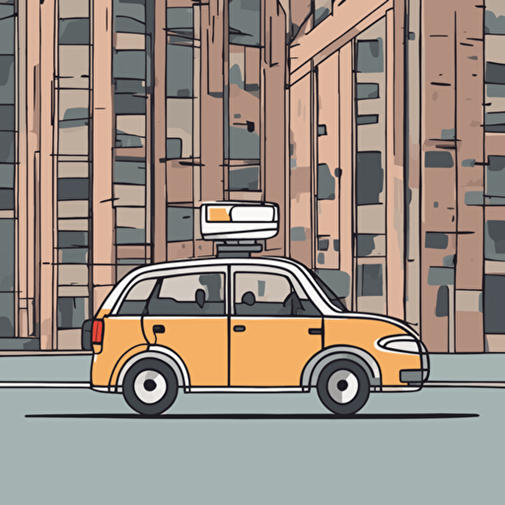 a self driving car