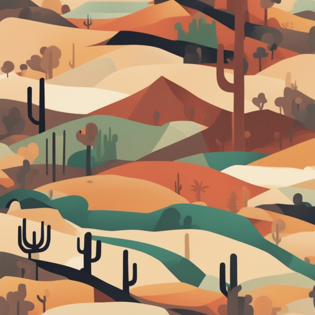 the desert