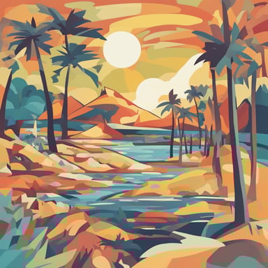 a desert island