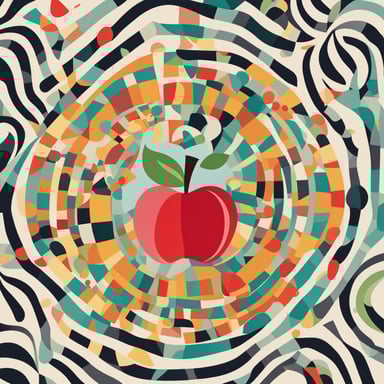 an apple