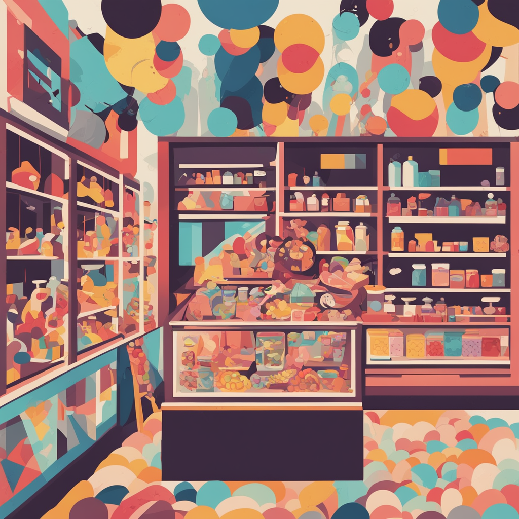 a candy shop