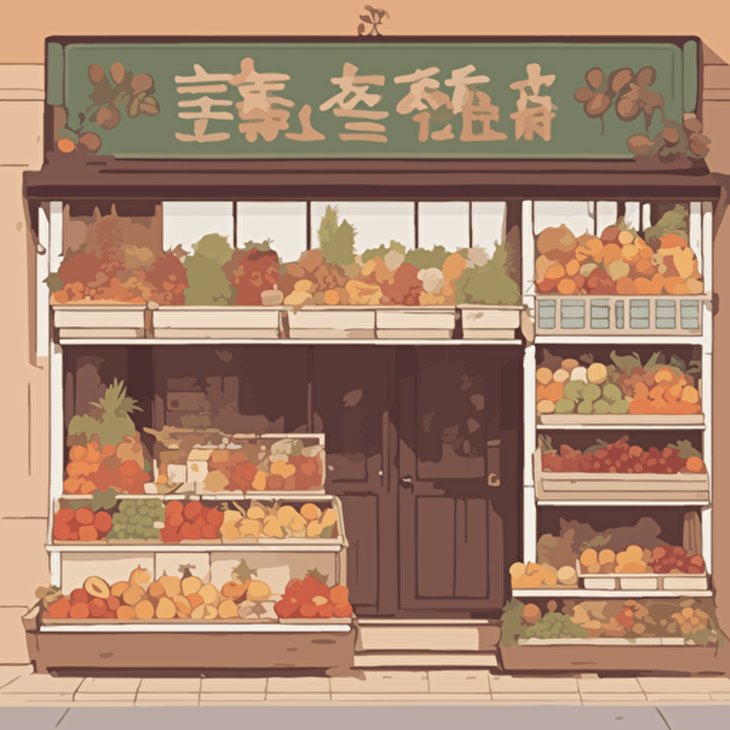 a fruit shop