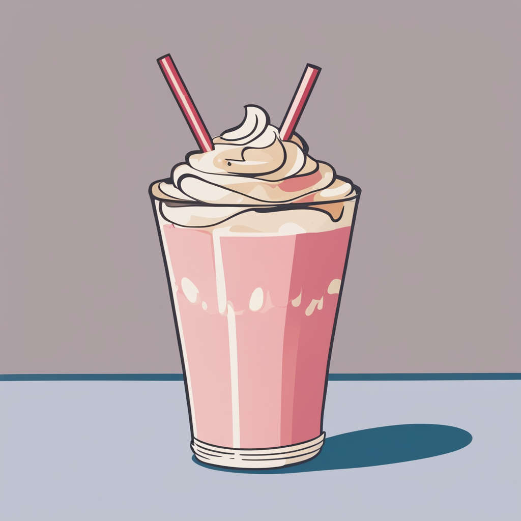 a milkshake