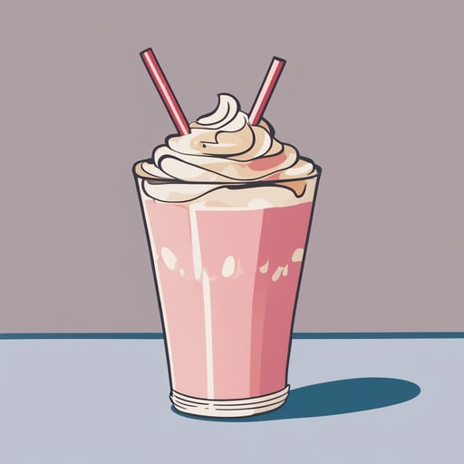 a milkshake