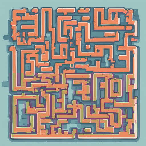a maze