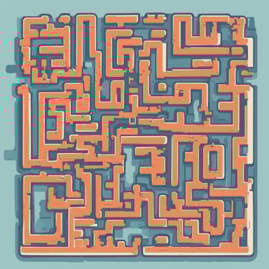 a maze