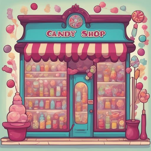 a candy shop