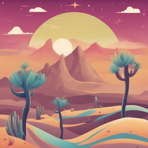 the desert