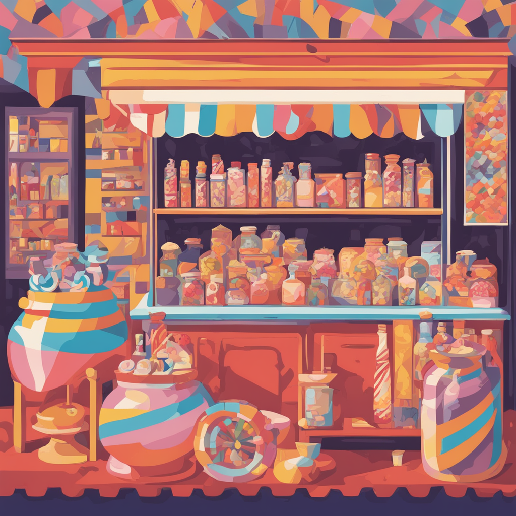 a candy shop