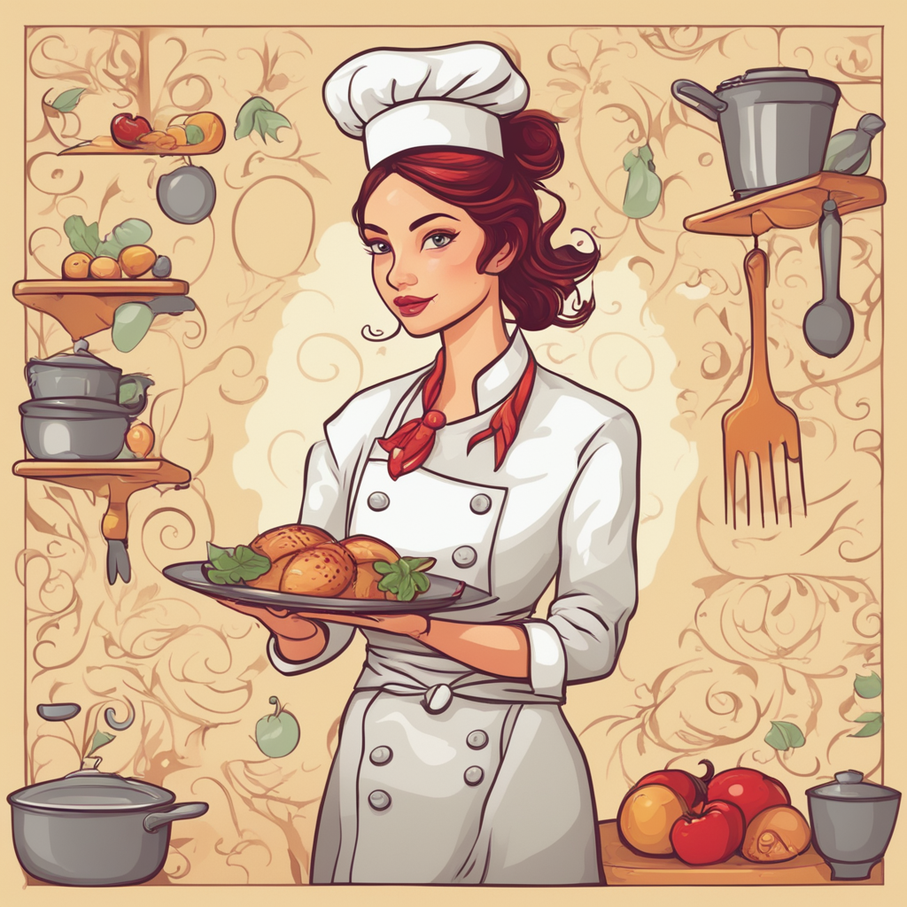 a woman chef
